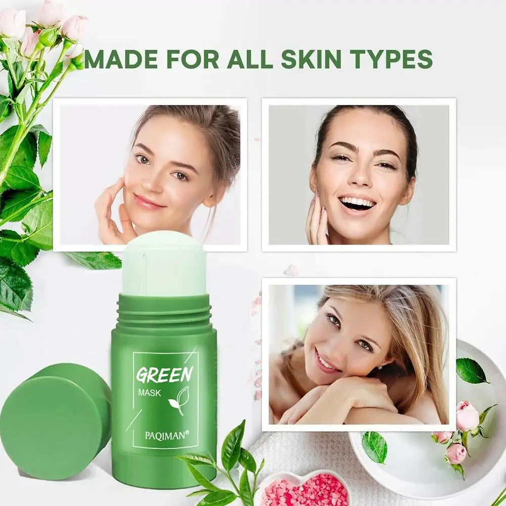 Green Tea Purifying Mask Stick – Deep Cleansing & Oil Control |RS-1295