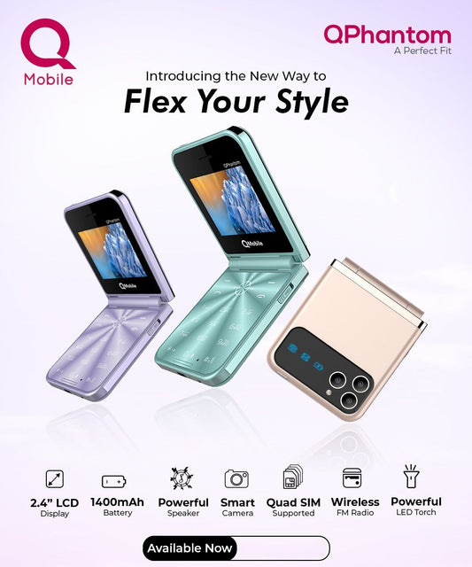 Q-Mobile Phantom                       (Rs-3945)