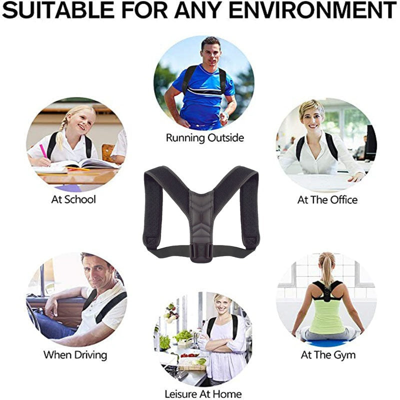 Adjustable Back Posture Corrector Belt