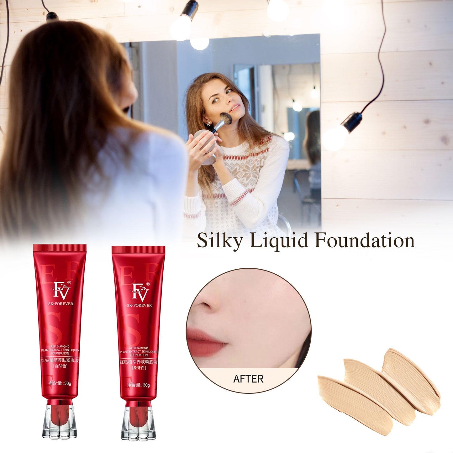 FV Liquid Waterproof Foundation (Buy 1 Get 1 Free)