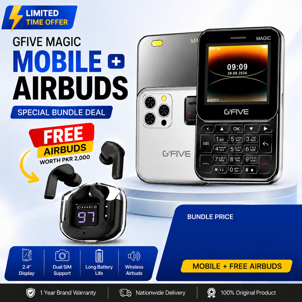 G-five Magic Slide +Air Buds (Rs-3995)