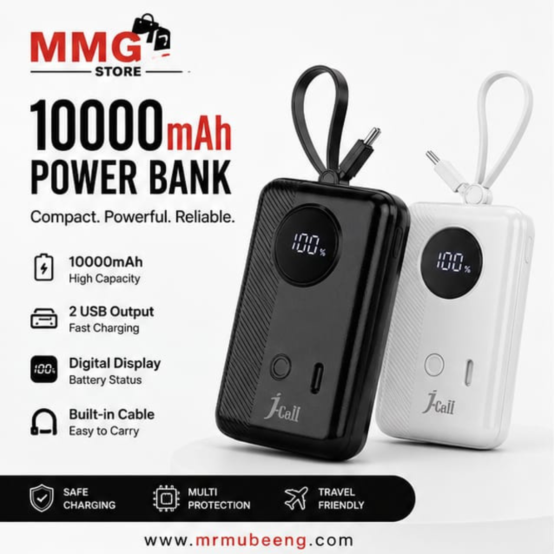 J-Cell 10000mAh Mini Power Bank |RS-2495