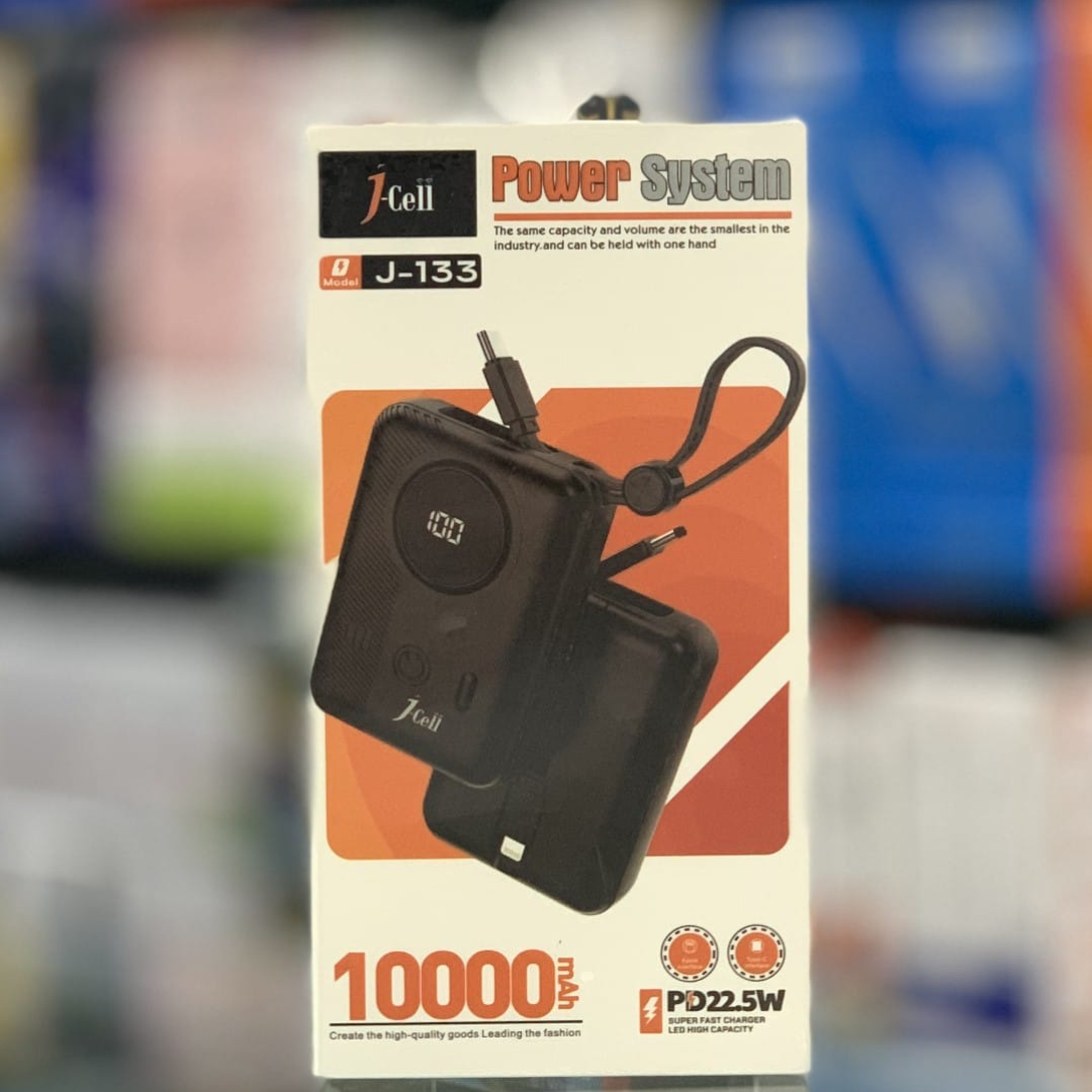 J-Cell 10000mAh Mini Power Bank |RS-2495