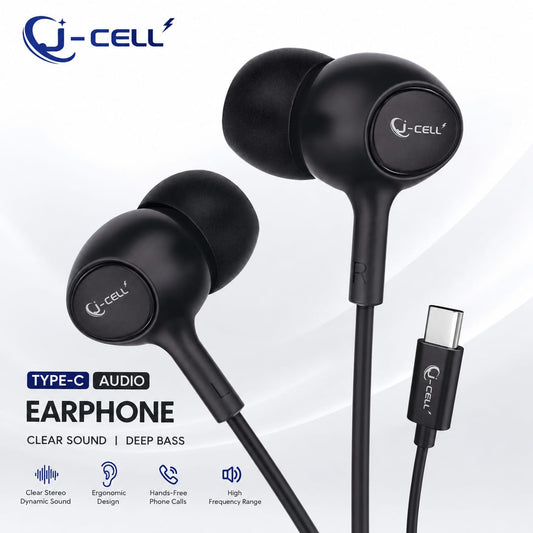 J-CELL J-460/461  Wired Earphone – Clear Sound & Deep Bass | Rs-1190