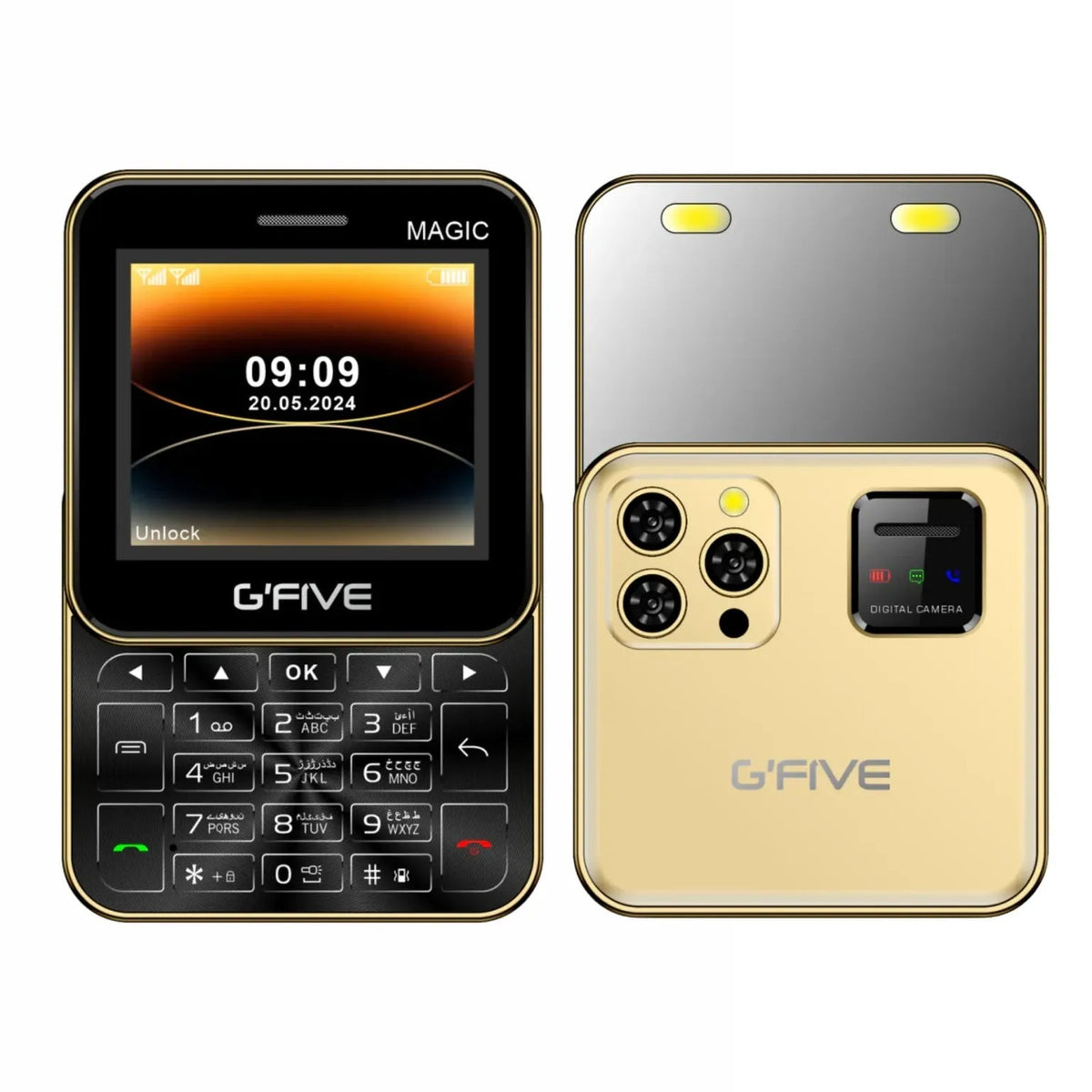 Gfive Magic | Slide Phone | Dual Sim | Official PTA Approved |RS-3995