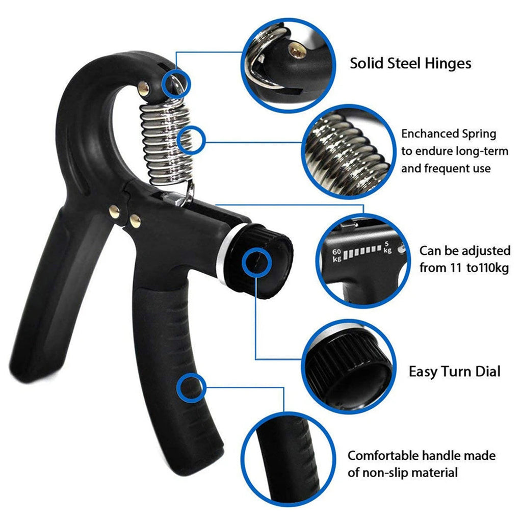 Adjustable Hand Gripper With Counter