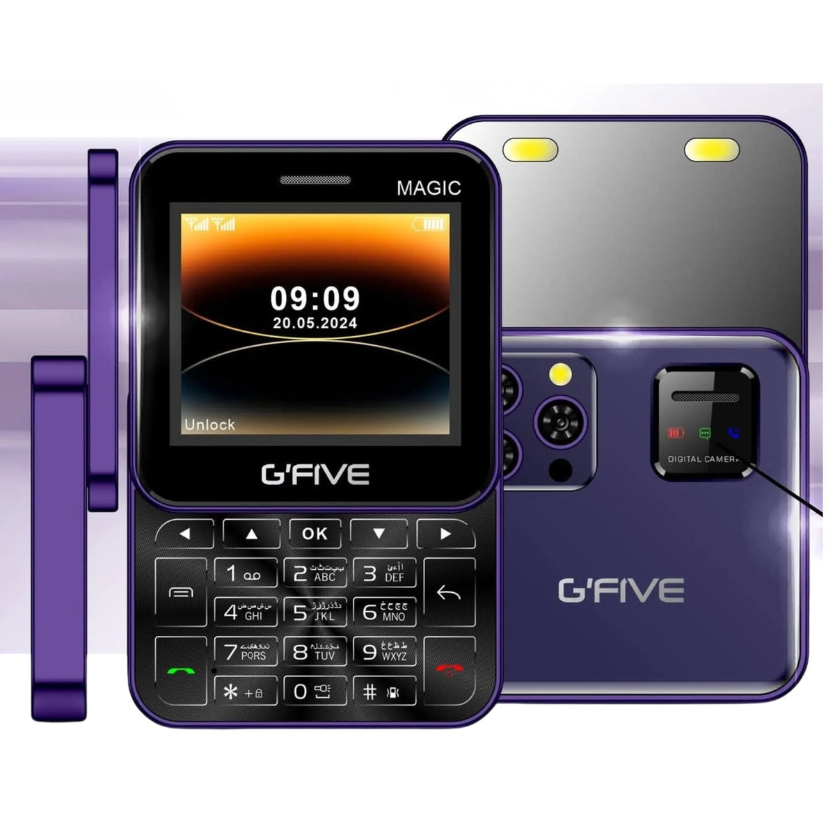 Gfive Magic | Slide Phone | Dual Sim | Official PTA Approved |RS-3995